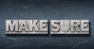 Make Sure