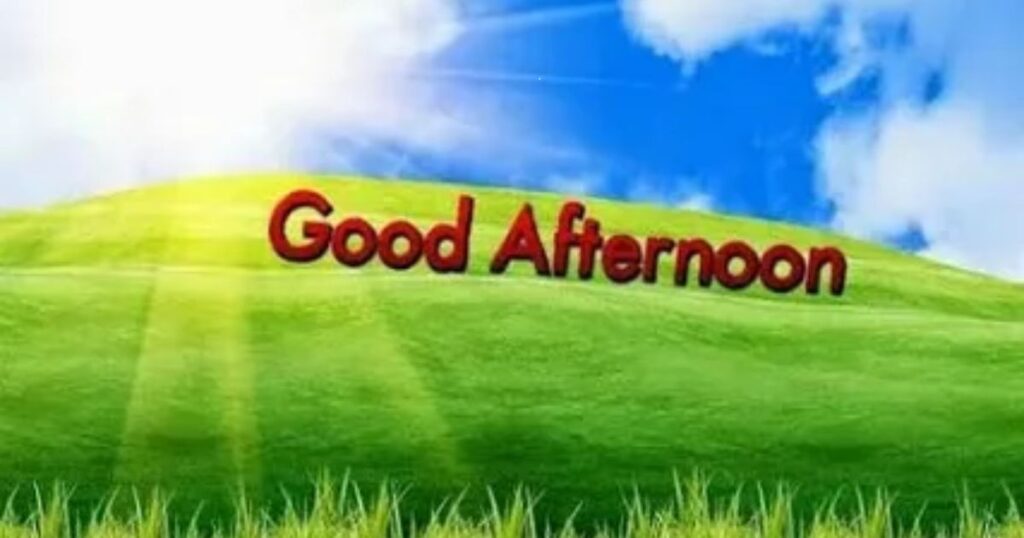 When to Use Different “Good Afternoon” Expressions