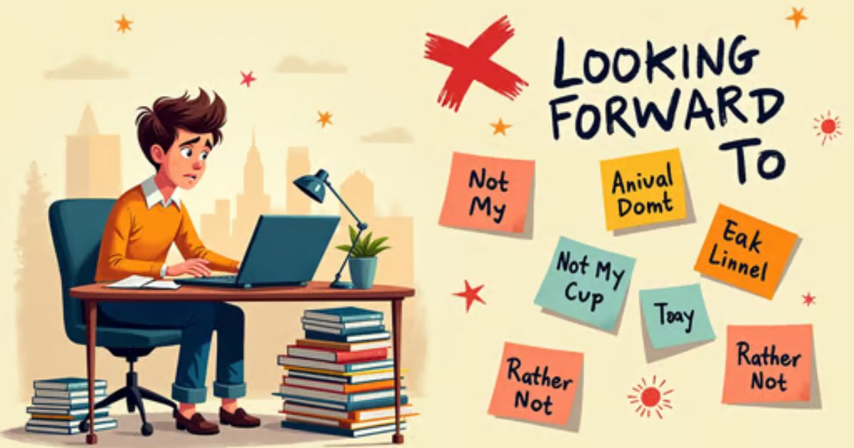 19 Other Ways to Say “Not Looking Forward To”