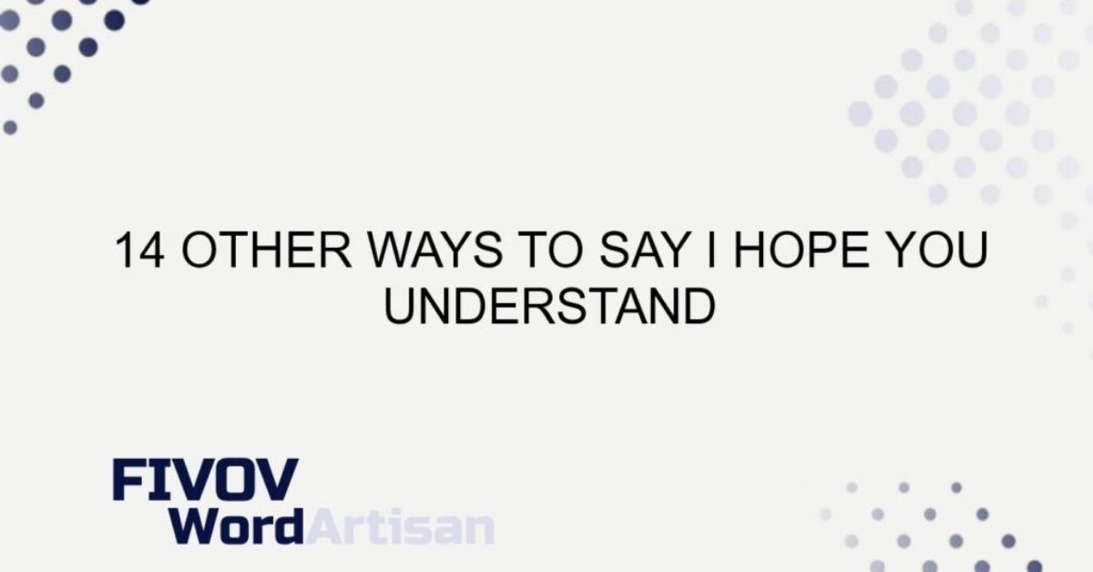 3. Clarifying Expressions